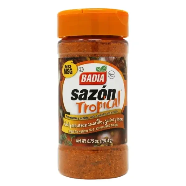 Badia Sazón Tropical con Cilantro y Achiote 6.75 oz