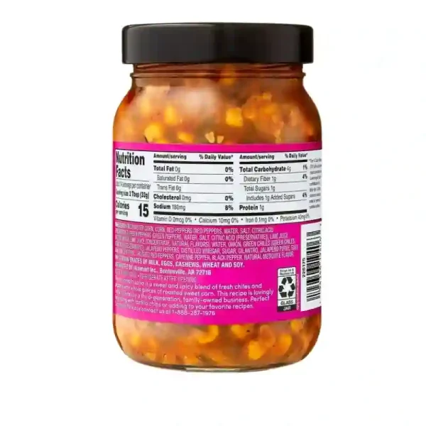 bettergoods Salsa de Maíz Asada Mediana, 16 oz 454gr - Imagen 2