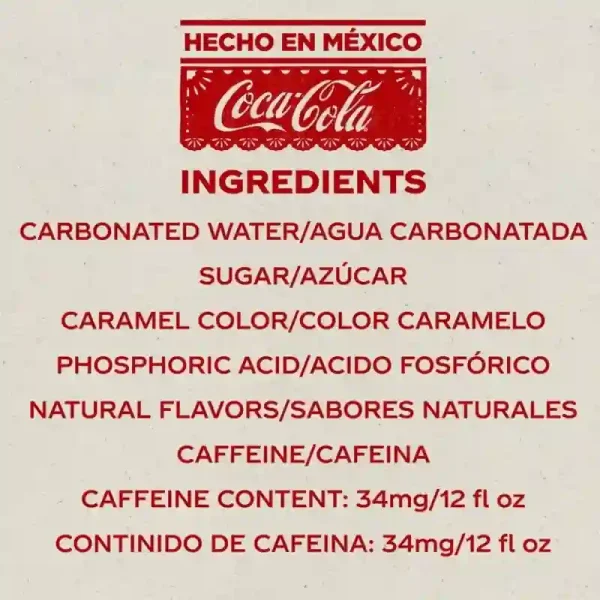 Coca-Cola Refresco Mexicano de Azúcar de Caña 355 ml, Paquete de 4 Botellas de Vidrio - Imagen 2