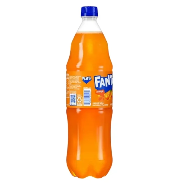 Fanta Naranja Refresco de Fruta Pop, Botella de 1,25 Litros - Imagen 3