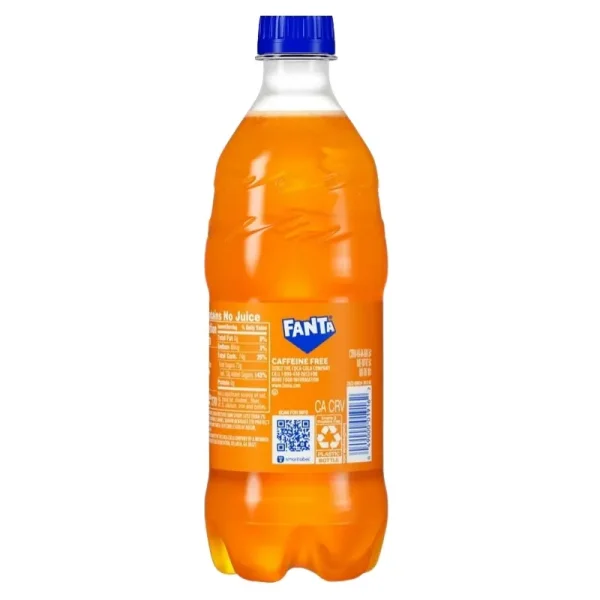 Fanta Orange Pop, Refresco. Botella de Plástico de 20 fl oz - Imagen 5