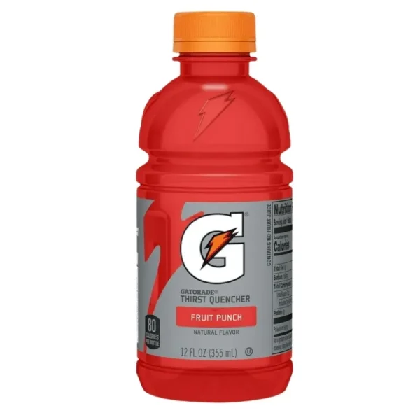 Gatorade Paquete de 12 Botellas, Ponche de Frutas, 12 fl oz - Imagen 2