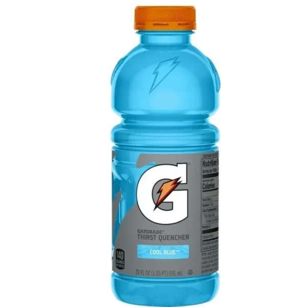 Gatorade. Bebidas Deportivas Azul Frío, 20 fl oz, 8 Botellas - Imagen 3