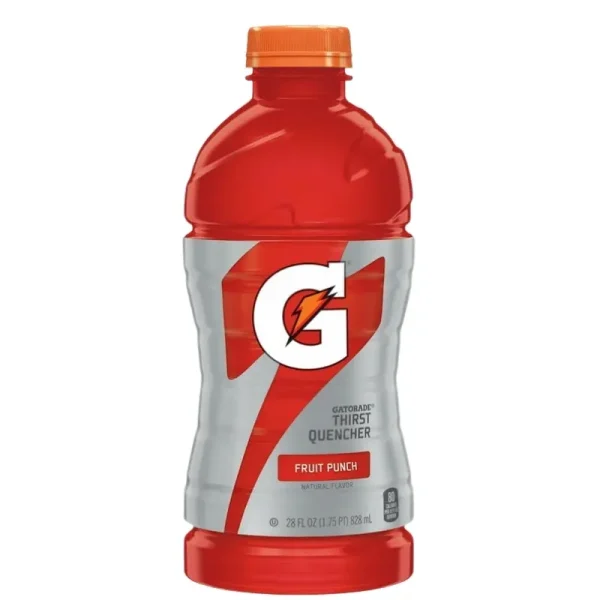 Gatorade. Bebidas con Ponche de Frutas, Botella de 28 Fl Oz