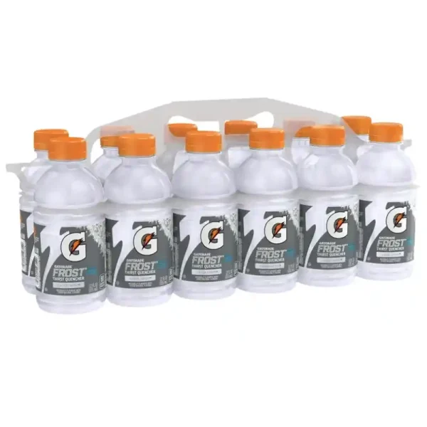 Gatorade. Bebidas Deportivas de Cereza Glaciar, 12 Fl Oz, 12 Botellas