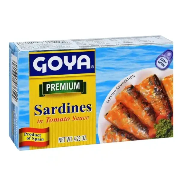 Sardinas Goya Premium en Salsa de Tomate, 4.25 oz - Imagen 3