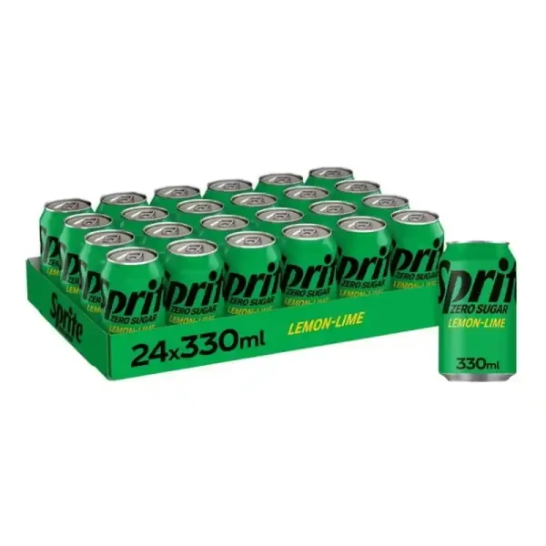 Sprite sin Azúcar 330 Ml (Paquete de 24)