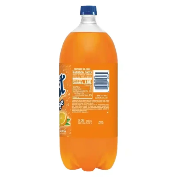 Sunkist Orange Refresco 2 L, Botella - Imagen 2