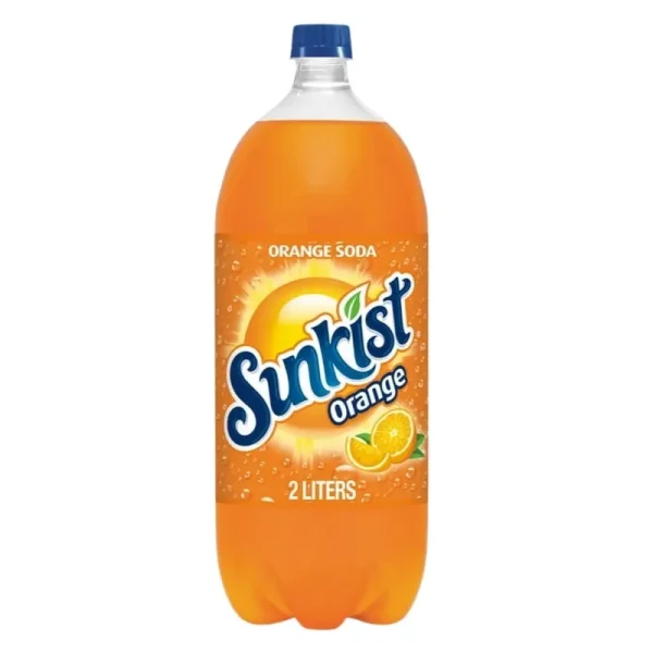 Sunkist Orange Refresco 2 L, Botella