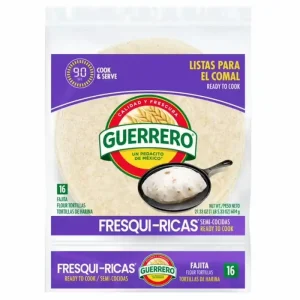 Guerrero Fresqui-ricas Tortillas de Harina Tamaño Fajita, 16 Und