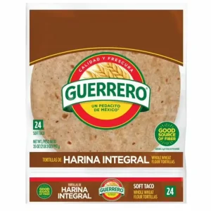 Guerrero Tortillas de Harina Integral, 24 Und