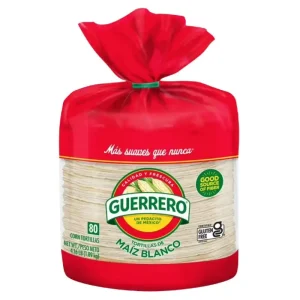 Guerrero Tortillas de Maíz Blanco 80 Unidades
