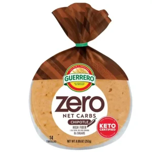 Guerrero Zero Net Carbs Tortillas Chipotle, Pack de 14
