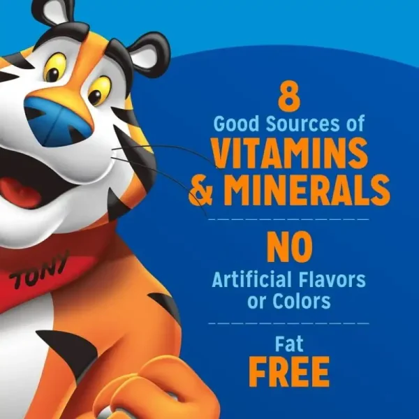 Kellogg's Frosted Flakes Cereal de Desayuno Original,  21.7 oz - Imagen 2