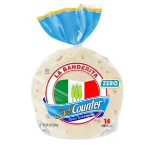 La Banderita, Carb Counter, Tortillas de Harina para Tacos Callejeros Pequeños 16 Unidades, 10.2 oz