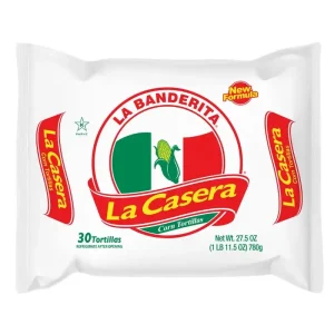 La Banderita Tortillas de Maíz Casera, 27.5 oz, 30 Unidades