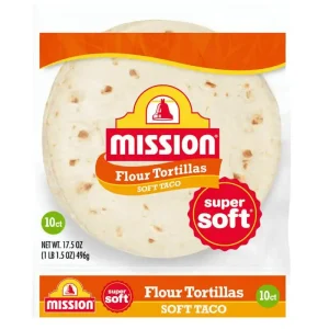Mission Tortillas de Harina Suaves Tamaño Taco Suave, 10 Und