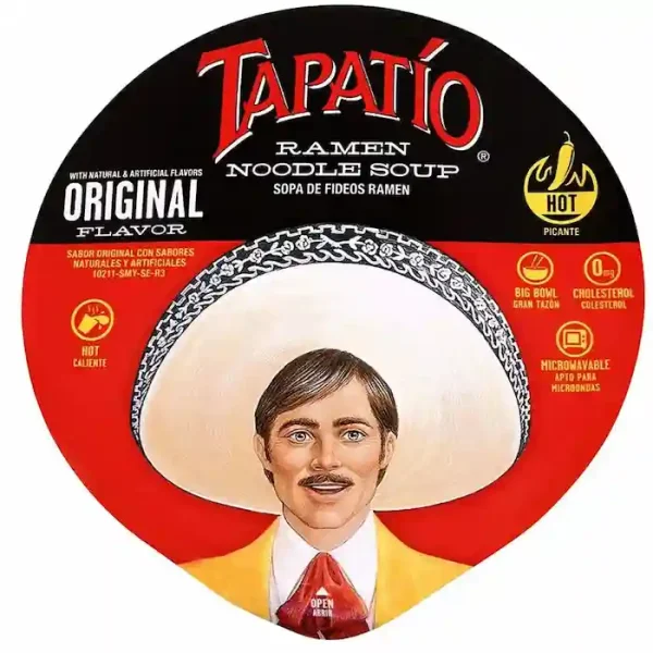 Tapatio Tazón de Fideos Ramen 105g, Sabor Original (Caja a Granel de 6) - Imagen 3