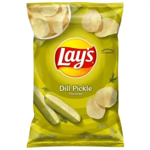 Lay's Pepinillo Encurtido Potato Snack Chips, Bolsa de 7.75 oz