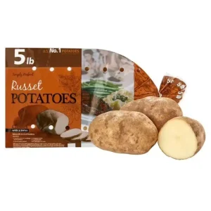 Fresh Papas Enteras Russet Bolsa de 5 Libras
