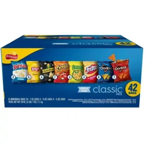 Frito Lay Paquete Variado de Chips de Mezcla Clásica Tamaño Mega, 1 oz, 42 Unidades