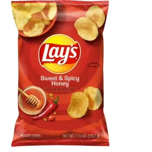 Lay's Papas Fritas Miel Dulce y Picante 7.75 oz, Bolsa