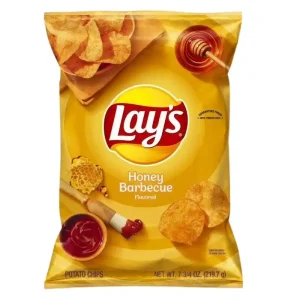 Lay's Papas Fritas con Sabor a Barbacoa con Miel Bolsa de 7.5 oz