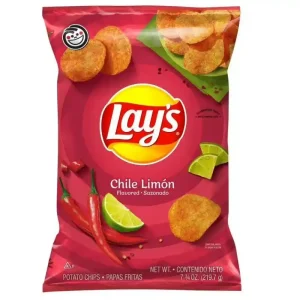 Lay's Papas Fritas con Sabor a Chile y Limón Bolsa de 7.75 oz