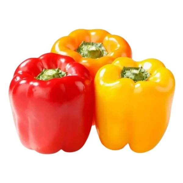 Pimientos Frescos de Colores, 3 Unidades